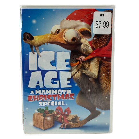 3-PACK Ice Age, Prancer, Spongebob Christmas Holiday DVD Bundle Family SEALED - Picture 3 of 11